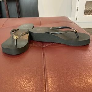 Tory Burch platform flip flops
